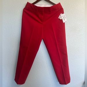 Red woman’s micheal kors red dress pants size 6